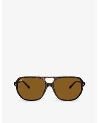Ray-Ban - Rb2205 Bill One Irregular-frame Acetate Sunglasses - Lyst