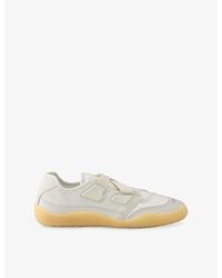 Prada - Speedrock Technical Leather And Mesh Trainers - Lyst