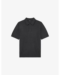 Reiss - Manor Regular-Fit Merino Wool Polo Shirt - Lyst