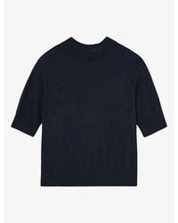 Reiss - Funnel-Neck Wool Jumper - Lyst