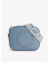 Stella McCartney - Logo-pattern Faux-leather Cross-body Bag - Lyst