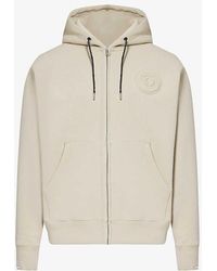 Aape - Moonface Brand-embroidered Cotton-blend Hoody X - Lyst