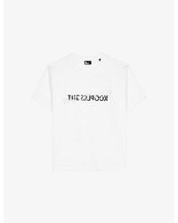 The Kooples - What Is Bead-Embellished Cotton-Jersey T-Shirt - Lyst