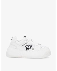 Naked Wolfe - Crash Chunky-sole Leather Low-top Trainers - Lyst