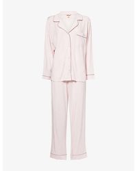Eberjey - Gisele Long-Sleeve Modal-Jersey Pyjama Set - Lyst