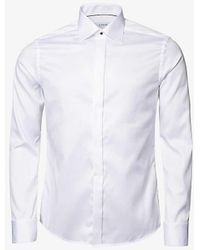 Eton - Signature Twill Contemporary-fit Cotton Tuxedo Shirt - Lyst