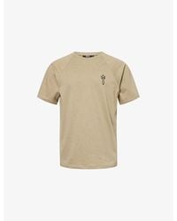 Trapstar - Foundation Embroidered-Logo Cotton T-Shirt - Lyst