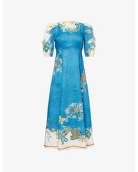 knee length dresses for ladies Bungalow Midi Dress main image 0