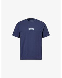 Patagonia - '95 Oval Logo Cotton-Jersey T-Shirt - Lyst