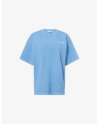 4th & Reckless - Mia Relaxed-Fit Cotton-Jersey T-Shirt - Lyst
