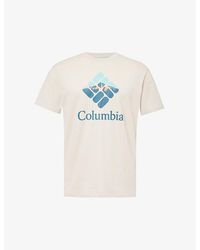 Columbia - Rapid Ridge Graphic-print Organic-cotton Jersey T-shirt - Lyst