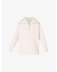 Sweaty Betty - Radiant Half-Zip Relaxed-Fit Stretch-Jersey Sweatshirt - Lyst