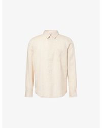 Derek Rose - Monaco Long-Sleeve Linen Shirt - Lyst