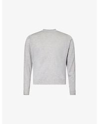 John Smedley - X Bill Nighy Crew-Neck Merino Wool Jumper - Lyst