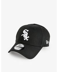 KTZ - 9forty White Sox Brand-embroidered Cotton Cap - Lyst