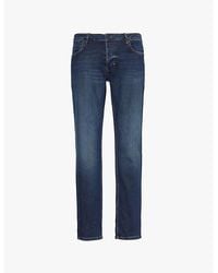 Neuw - Lou Slim Sunday Brand-Patch Straight-Leg Slim-Fit Stretch-Denim Blend Jeans - Lyst
