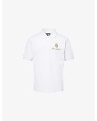 BBCICECREAM - Club House Logo-Embroidered Cotton Polo Top - Lyst