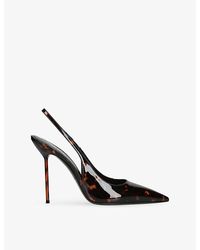 Paris Texas - Lidia Slingback 105 Patent Leather Heels - Lyst