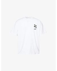 MKI Miyuki-Zoku - Hibiscus Graphic-Print Cotton T-Shirt - Lyst