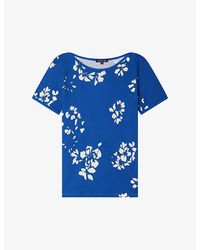 Soeur - Albi Floral-print Organic-cotton T-shirt - Lyst