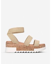 steve madden bandi platform wedge sandal