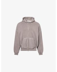 Fear Of God - 90's Zip-Up Cotton-Jersey Hoody - Lyst
