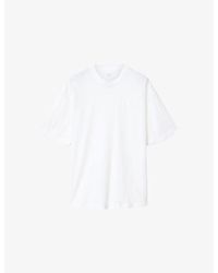 AllSaints - Odyssey Oversized Short-Sleeve Cotton-Jersey T-Shirt - Lyst