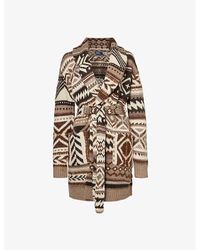 Polo Ralph Lauren - Fair Isle-pattern Relaxed-fit Wool-blend Cardigan - Lyst