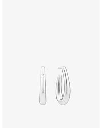 Sif Jakobs - Goccia Pianura Grande Sterling- Hoop Earrings - Lyst