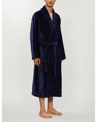 Derek Rose - Tritan Cotton Dressing Gown - Lyst