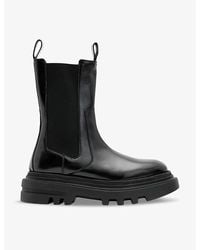 AllSaints - Leather Alex Chelsea Boots - Lyst