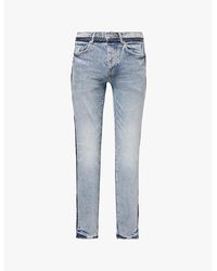 Purple Brand - Brand P001 Shadow Seam Skinny-Fit Stretch-Denim Jeans - Lyst