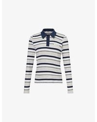 4th & Reckless - Liliana Striped Cotton Rugby Top - Lyst