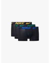 Nike - Essential Micro Pack Of Three Jersey Trunks - Lyst