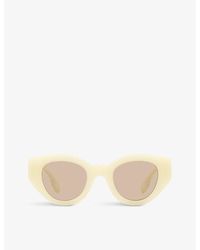 Burberry - Be4390 Meadow Phantos-frame Acetate Sunglasses - Lyst