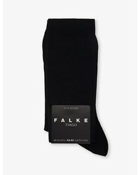 FALKE - Tiago Ribbed Cotton-Blend Crew Socks - Lyst