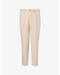 Raith - Helio Pleat Relaxed Woven Trousers - Lyst