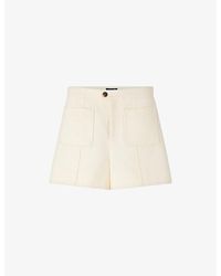 Soeur - Hover Patch-Pocket Cotton Shorts - Lyst