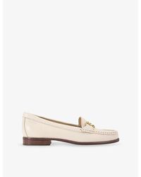 Carvela Kurt Geiger - Click Wide-Fit Leather Loafers - Lyst
