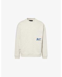Barbour - Blythe Logo-Print Cotton Sweatshirt - Lyst