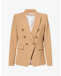 Veronica Beard - Miller Single-Breasted Woven Jacket - Lyst