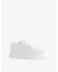 Arne - Basket Suede, Leather And Mesh Trainers - Lyst