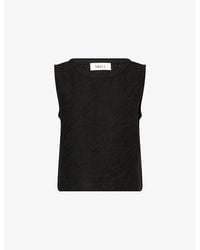 Skall Studio - Calla Boxy-Fit Linen-Cotton Top - Lyst