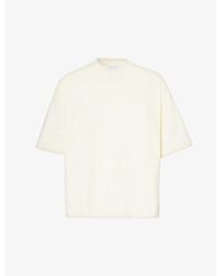 Bottega Veneta - Crewneck Boxy-fit Cotton-jersey T-shirt - Lyst