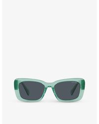 Miu Miu - Mu 07ys Glimpse Semi-transparent Acetate Sunglasses - Lyst
