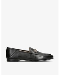 Sam Edelman - Loraine Almond-Toe Leather Loafers - Lyst