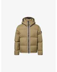 Stone Island - Ripstop Cordura Nylon-Down Jacket - Lyst