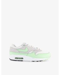 Nike - Air Max 1 Premium Low-Top Leather Trainers - Lyst
