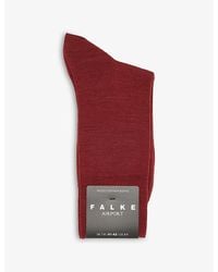 FALKE - Airport Crew-Length Stretch-Cotton - Lyst