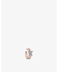 Kismet by Milka - Comet 0.08Ct Diamond Cuff Earing - Lyst